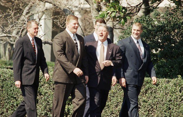 Meeting the prez